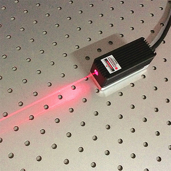 635nm 1500mW Red Semiconductor Laser Diode Laser Source